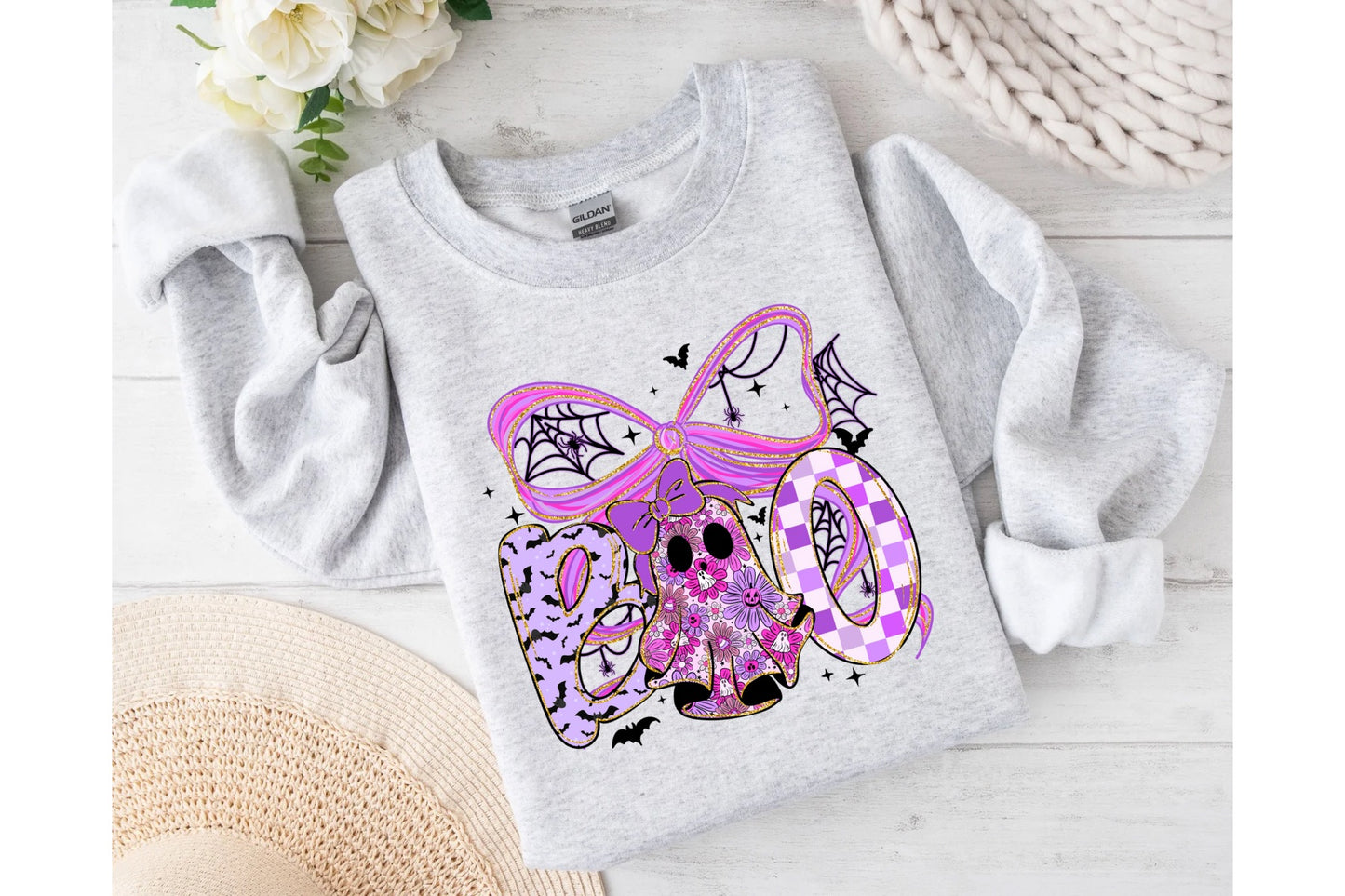 Youth Cute Boo Sweatshirt