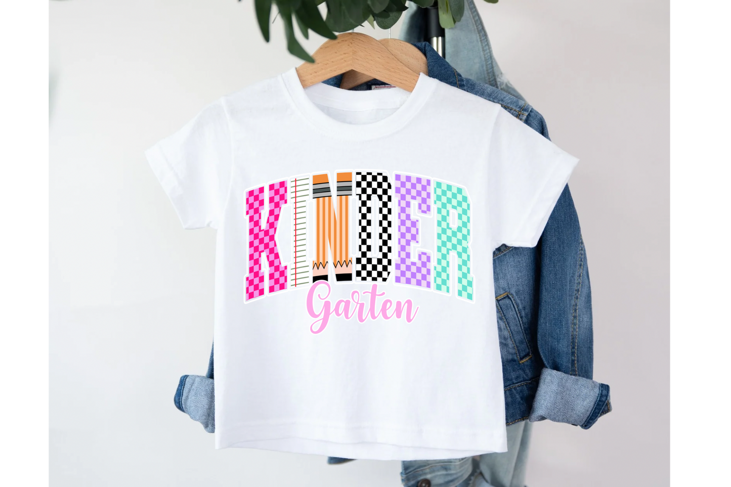 BTS Checkered School Tee