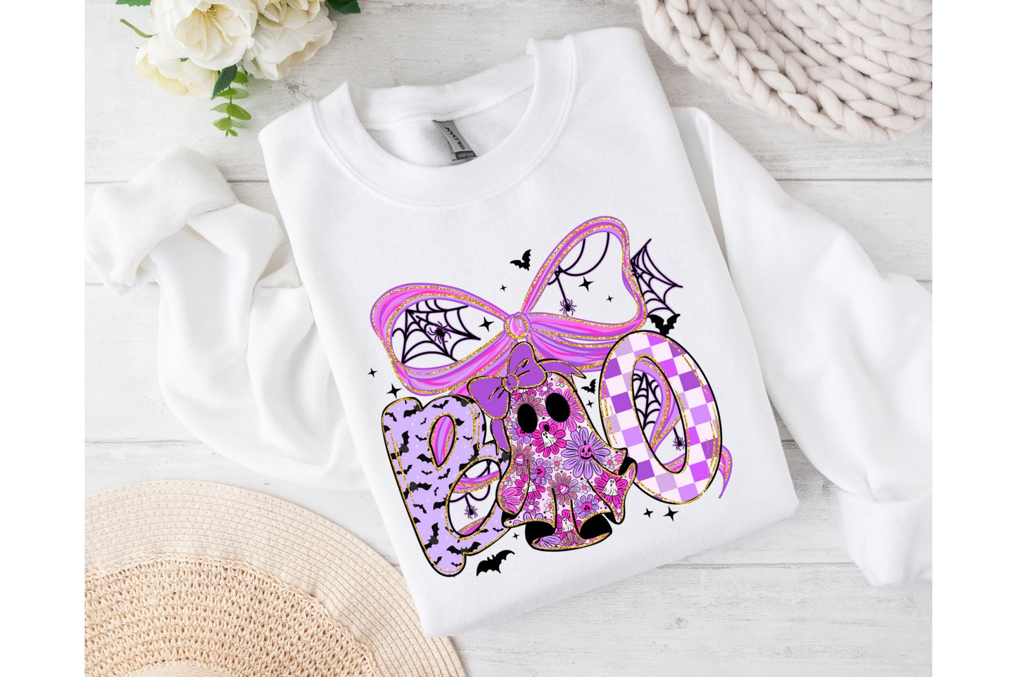 Youth Cute Boo Sweatshirt