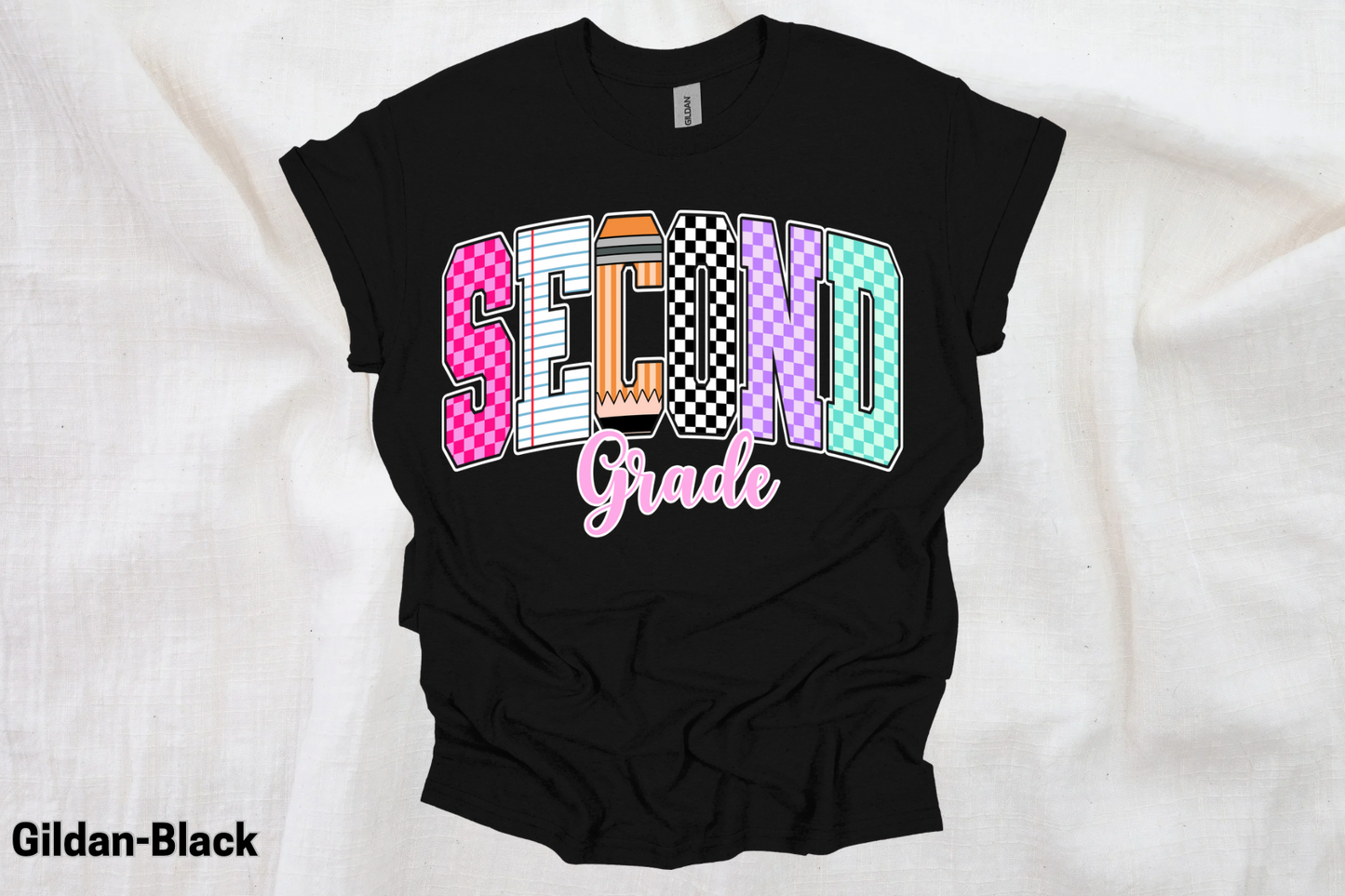 BTS Checkered School Tee