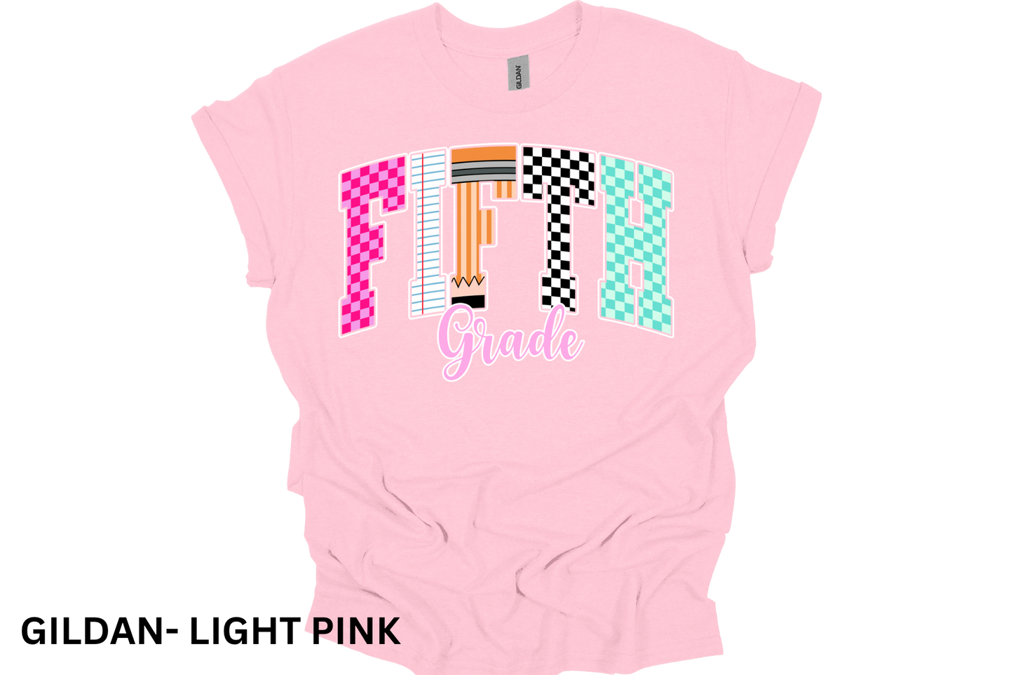 BTS Checkered School Tee