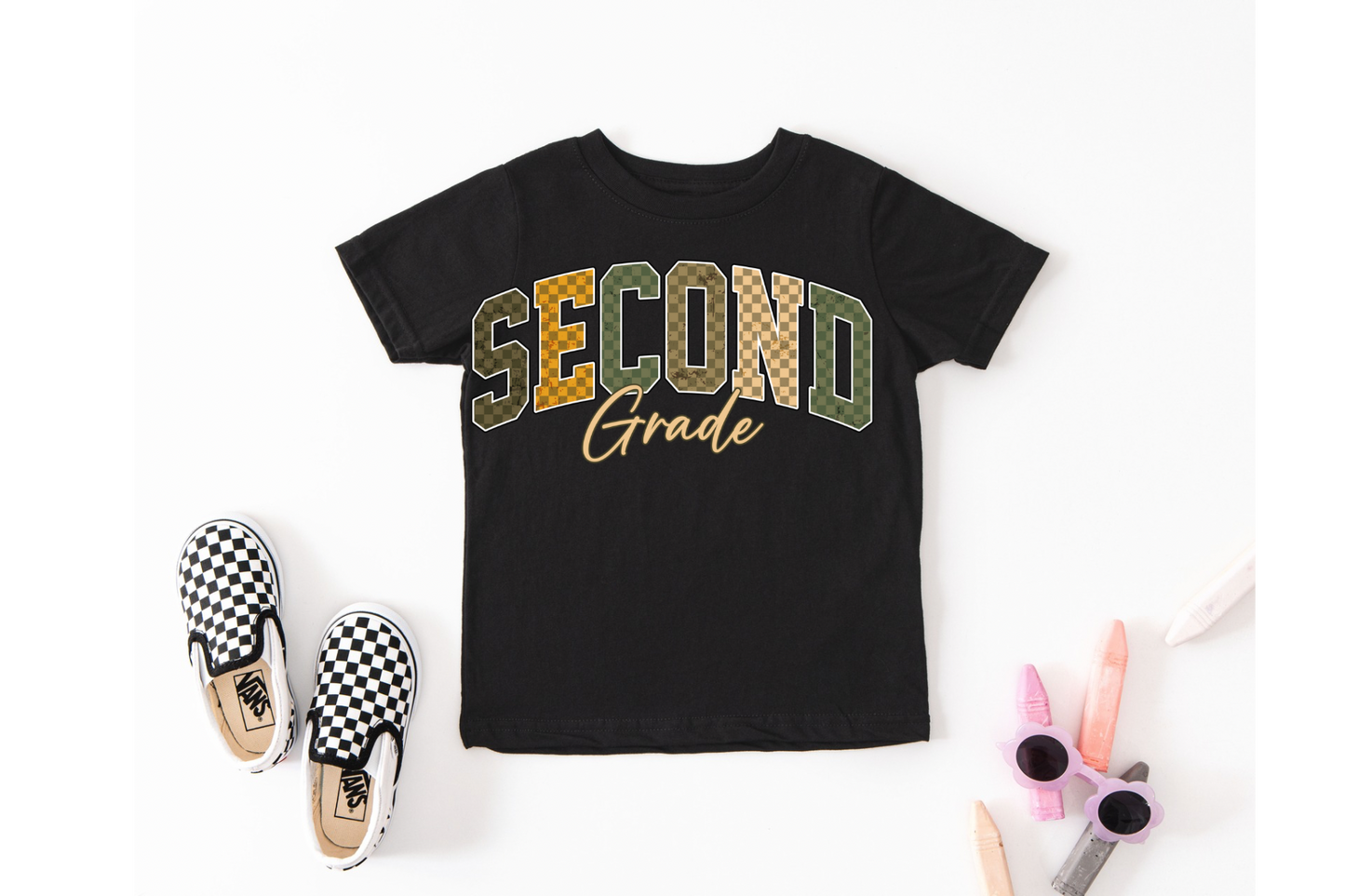 BTS Checkered Tee