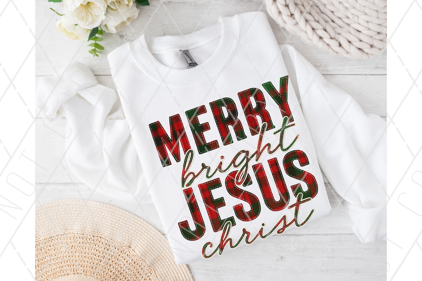 Merry Bright Jesus Christ