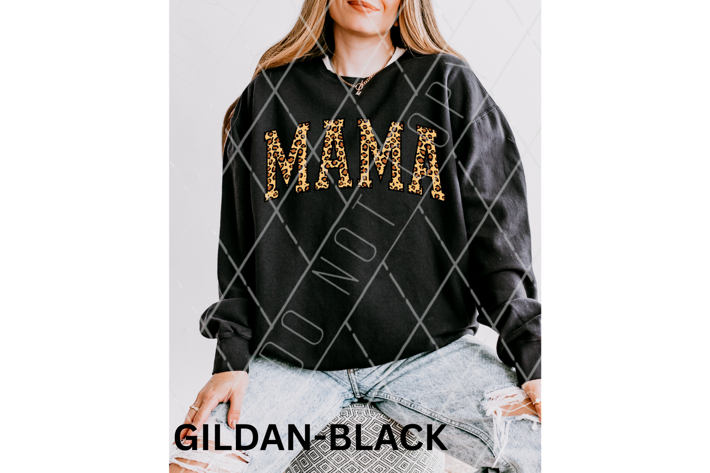 Leopard Print MAMA Shirt or sweatshirt – Trendy Mom Life Graphic Tee, Cute Mother’s Day Gift, Casual Mama T-Shirt or Sweatshirt