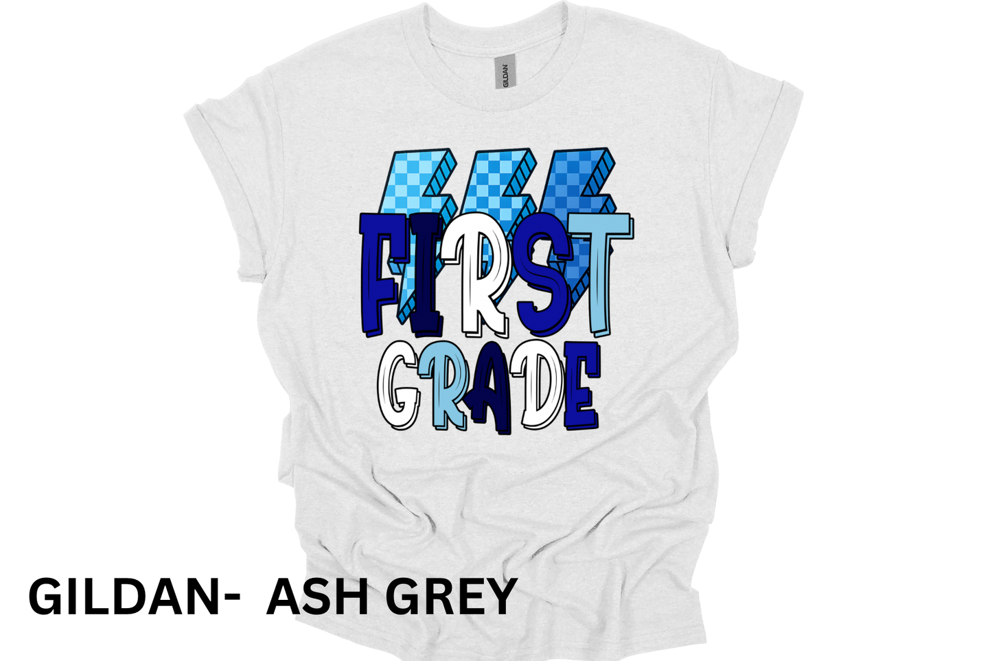 BTS Lightening Checkered Tee