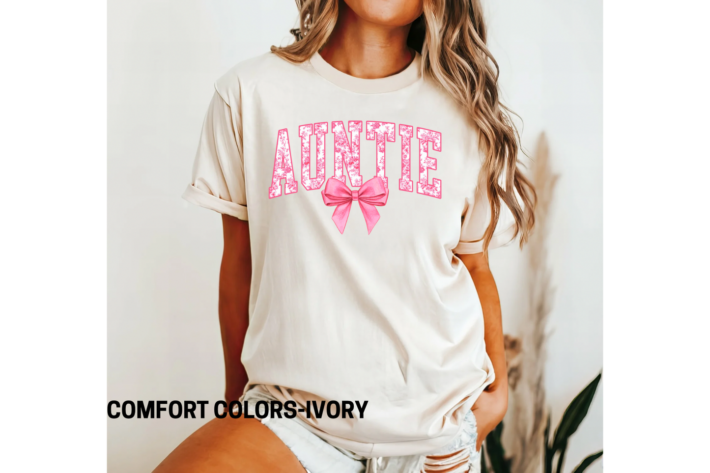 Family pink bow