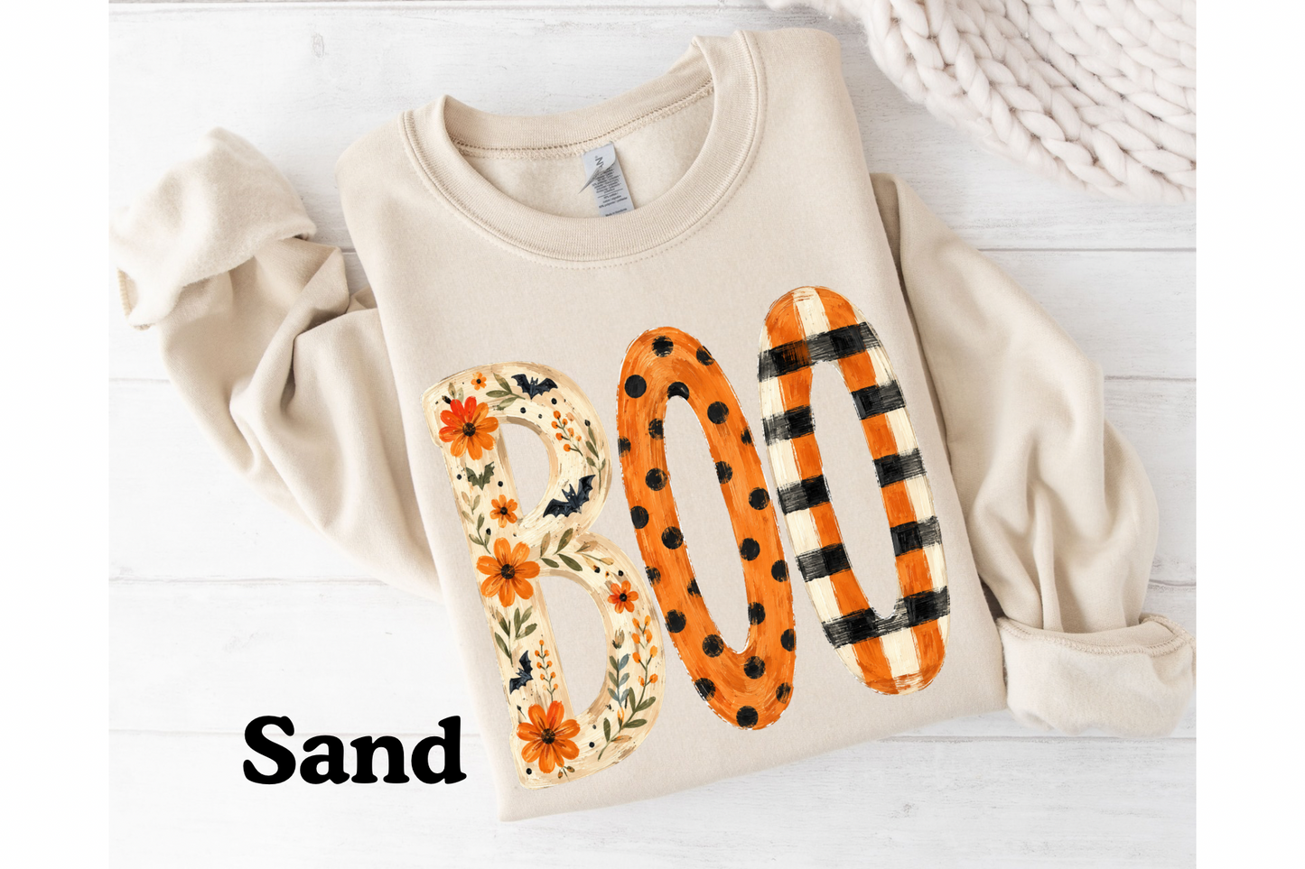 BOO SWEATSHIRT/TSHIRT