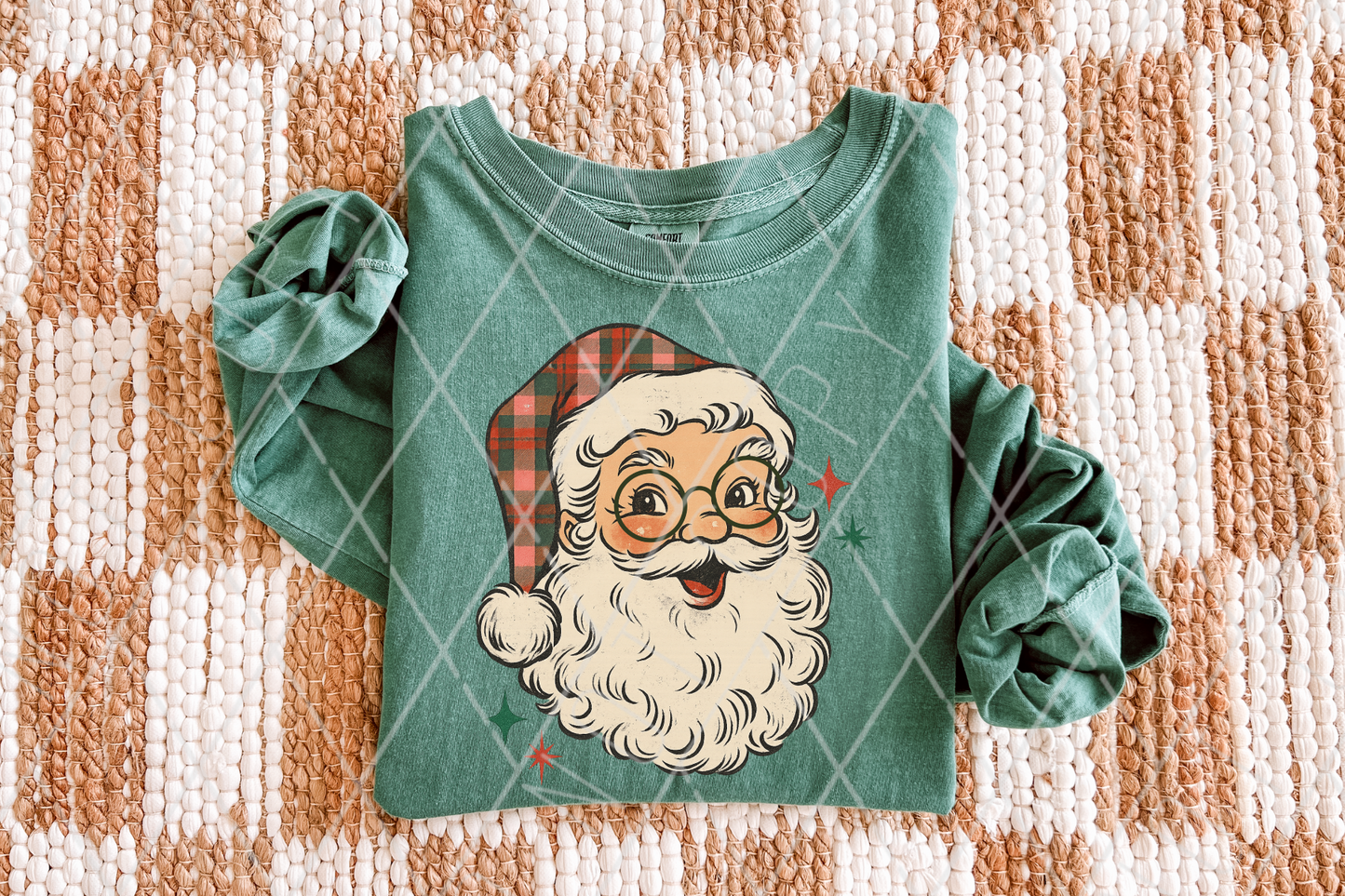 Plaid Santa