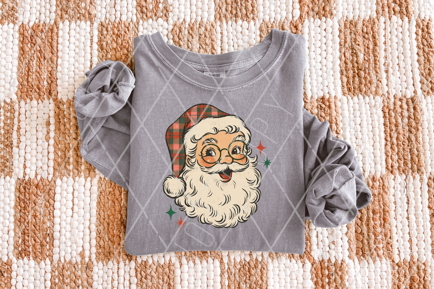 Plaid Santa