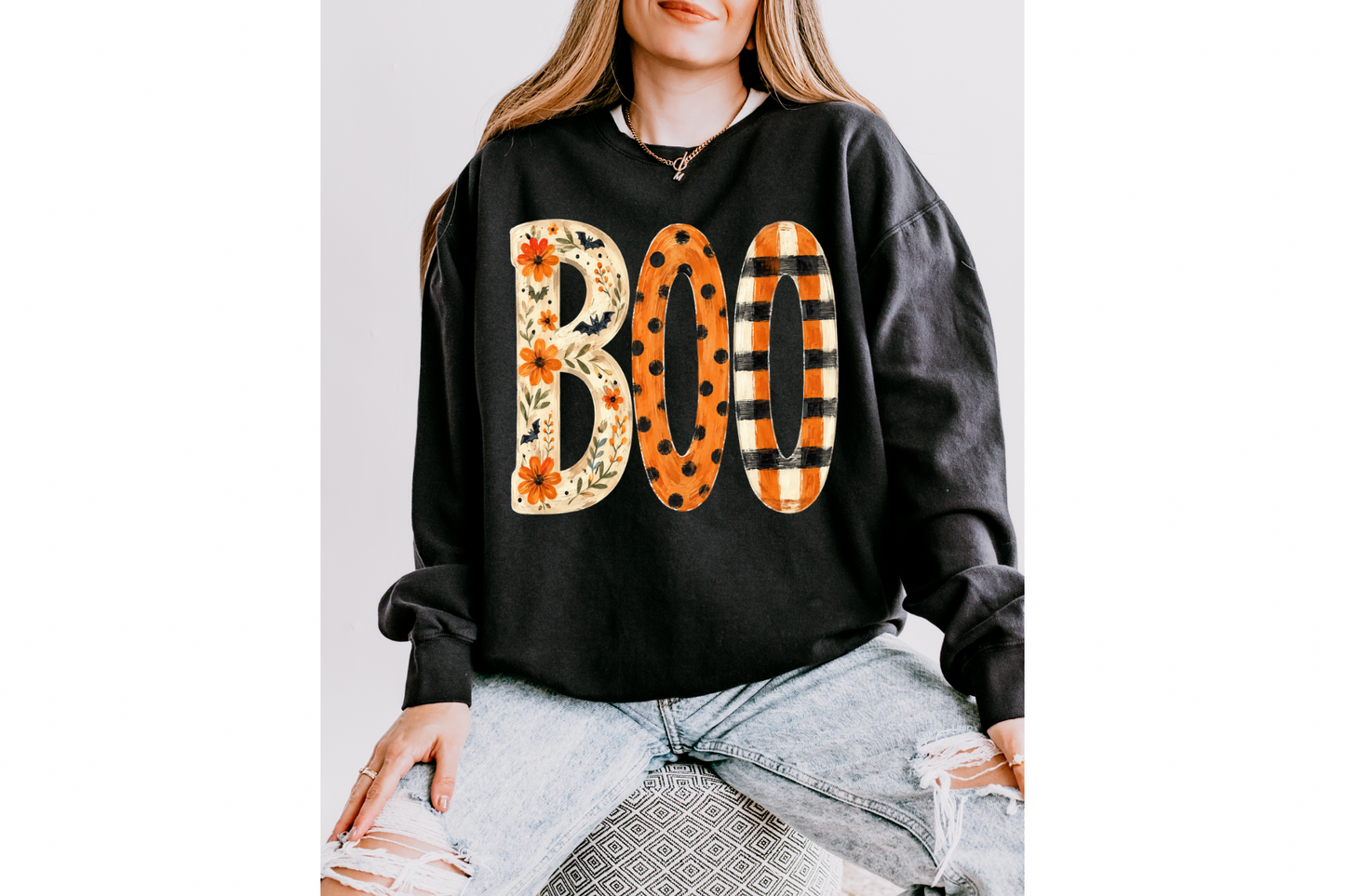 BOO SWEATSHIRT/TSHIRT