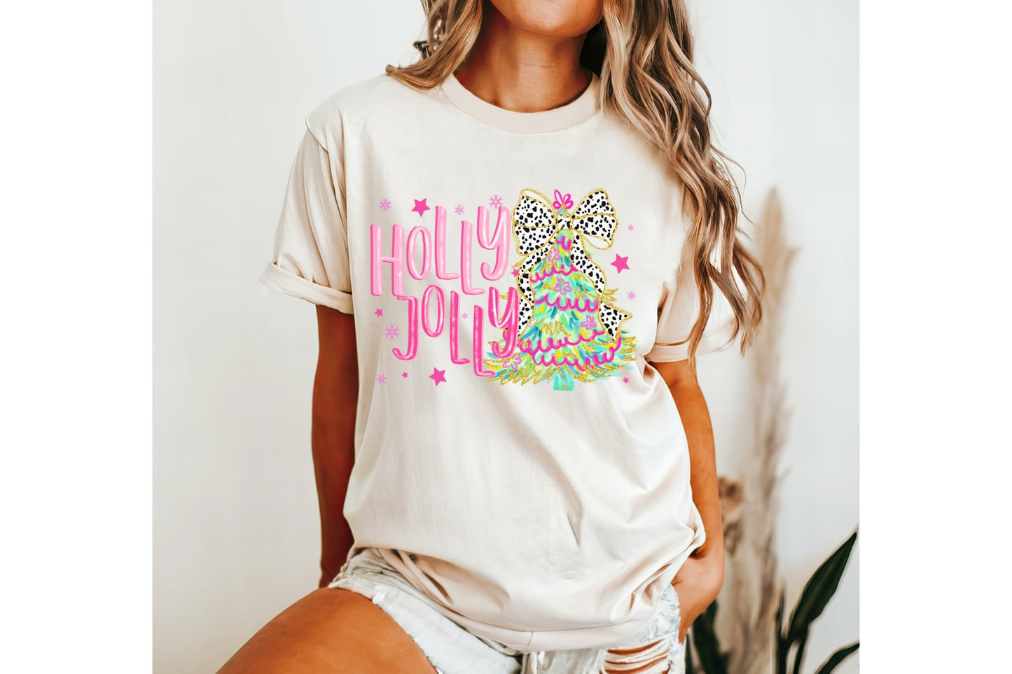 Holly Jolly colorful Tee/Sweatshirt