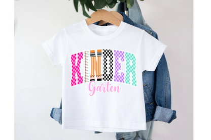 BTS Checkered School Tee