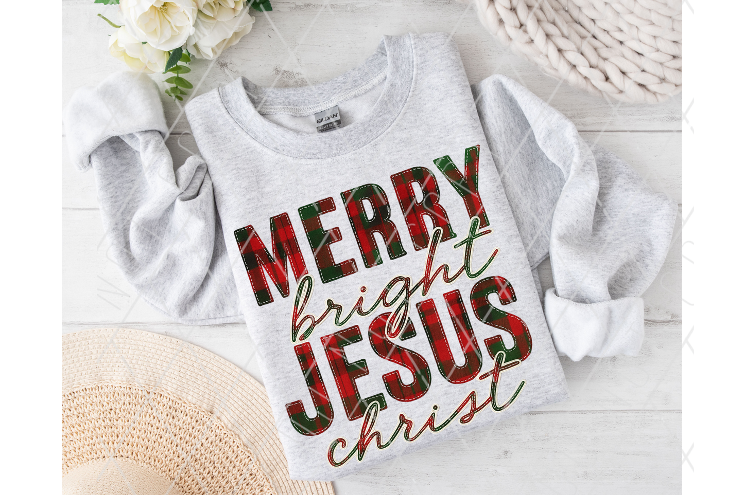 Merry Bright Jesus Christ