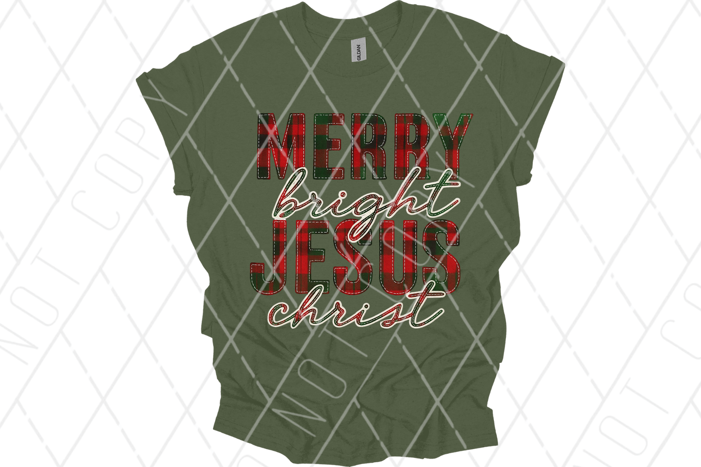 Merry Bright Jesus Christ