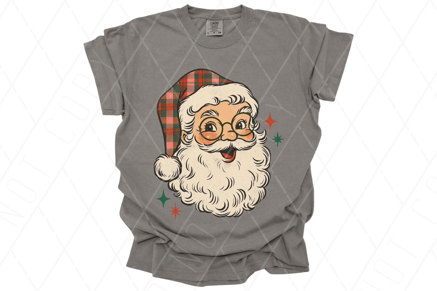 Plaid Santa