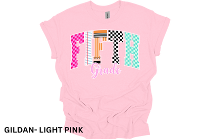 BTS Checkered School Tee