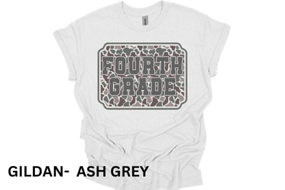 BTS Camo Grade Tee