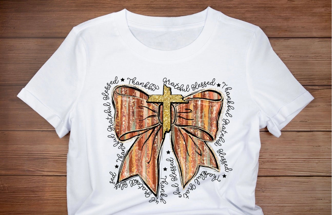 Thankful Bow Tee