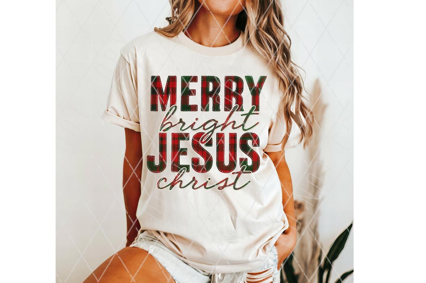 Merry Bright Jesus Christ