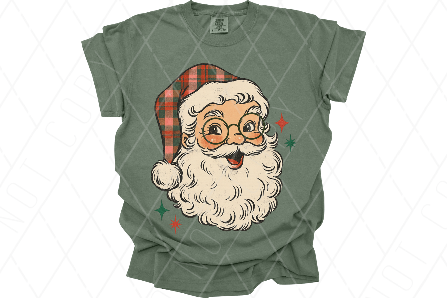 Plaid Santa