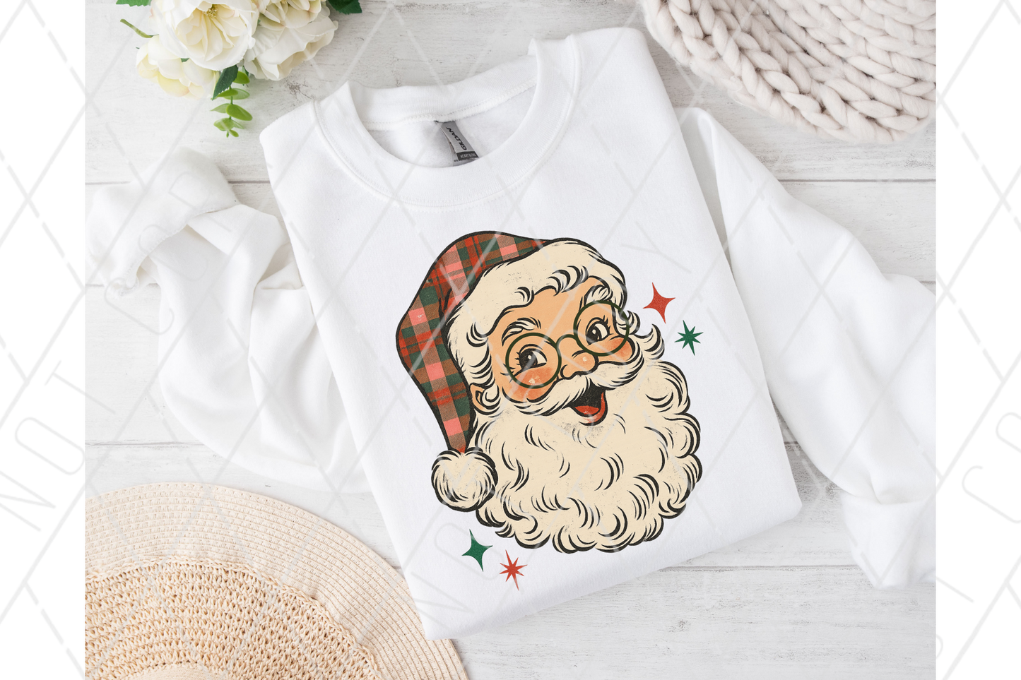Plaid Santa