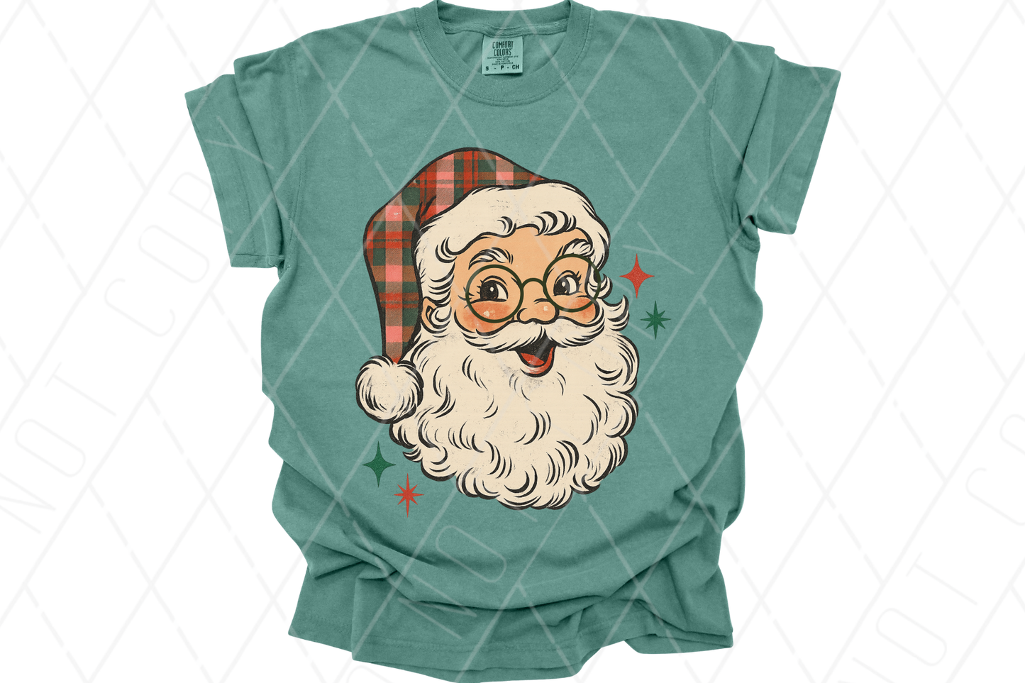 Plaid Santa