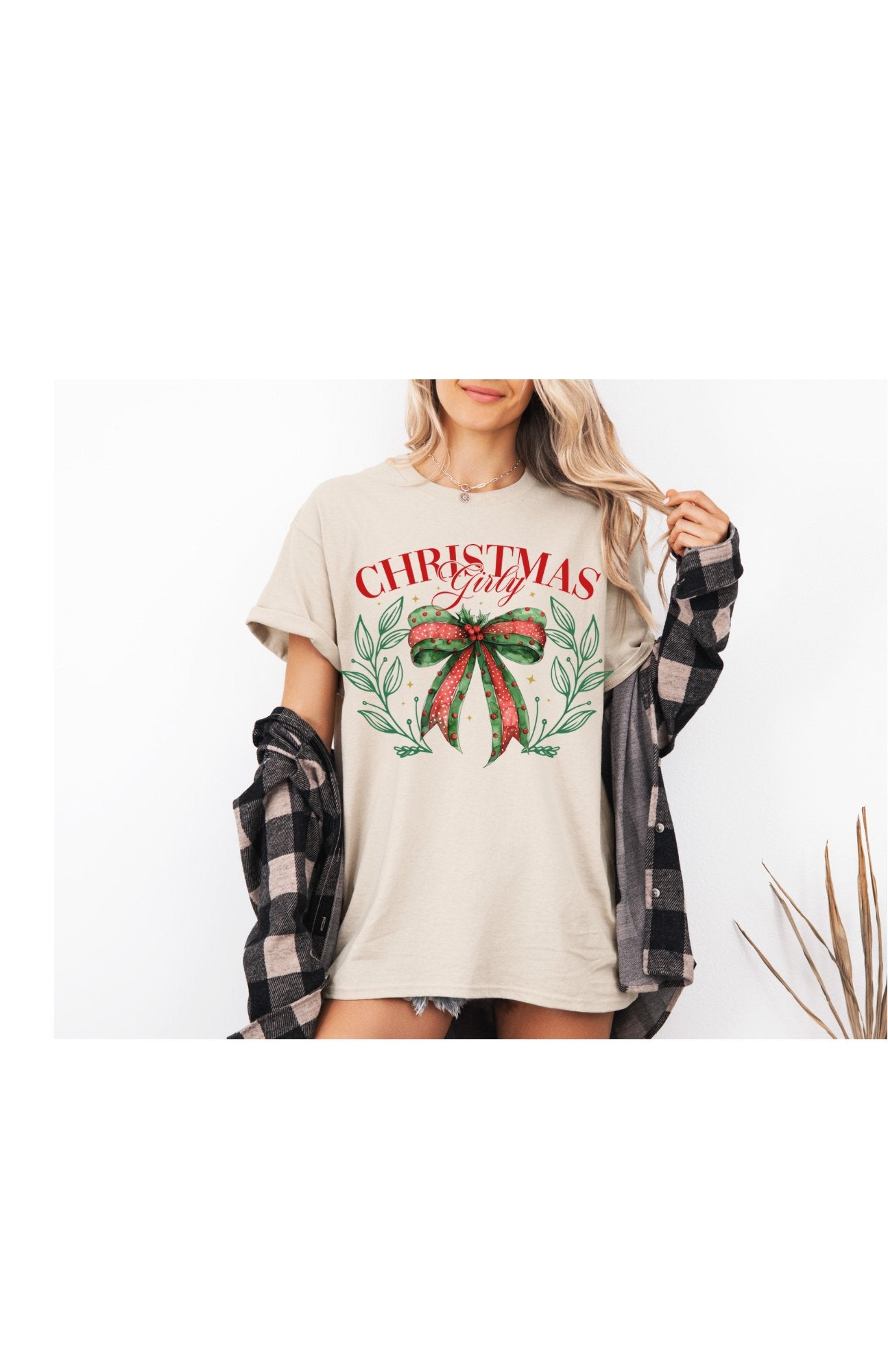 Christmas Girly coquette Tee/Sweatshirt