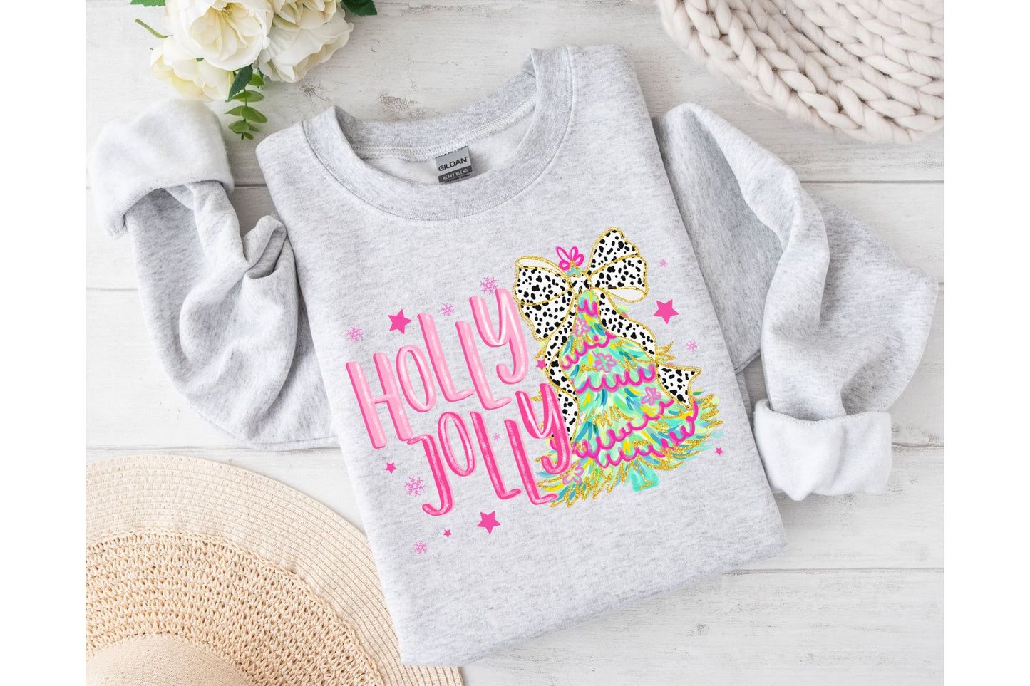 Holly Jolly colorful Tee/Sweatshirt