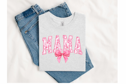 Family pink bow
