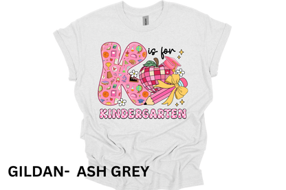 BTS K is for Kindergarten Tee