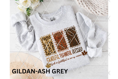 Thankful Grateful Blessed