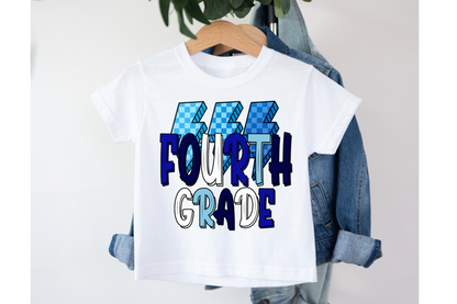 BTS Lightening Checkered Tee