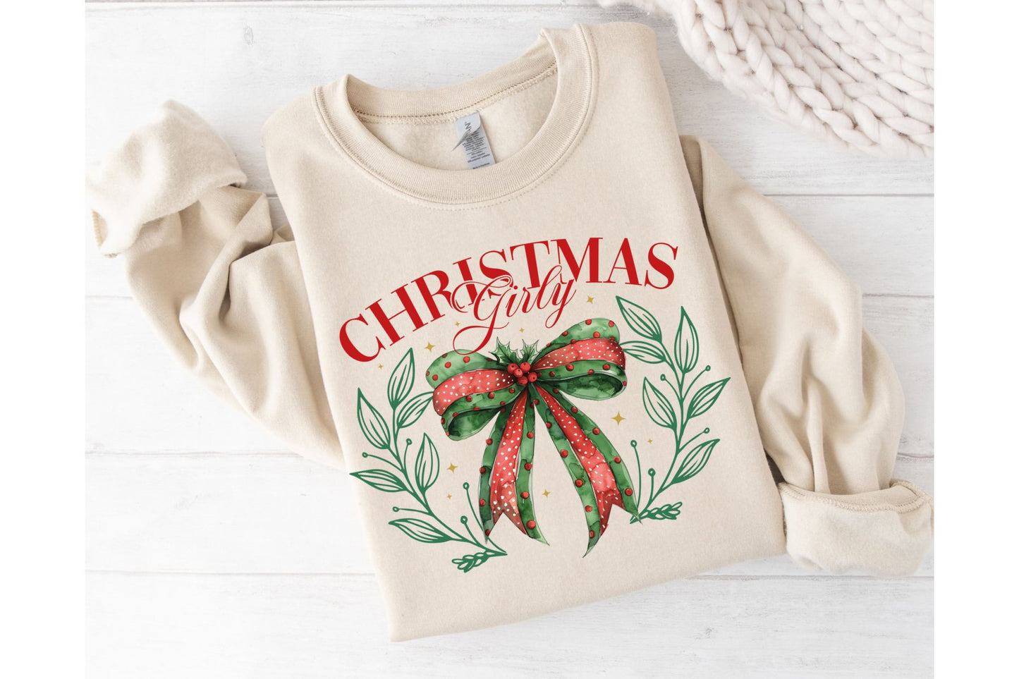 Christmas Girly coquette Tee/Sweatshirt