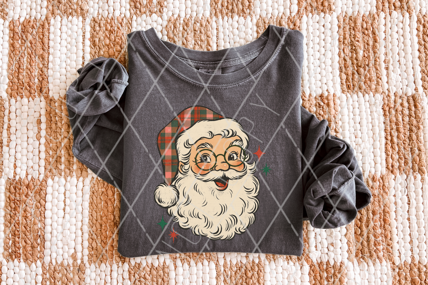 Plaid Santa