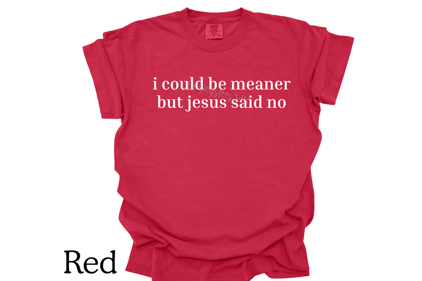 i could be meaner tee