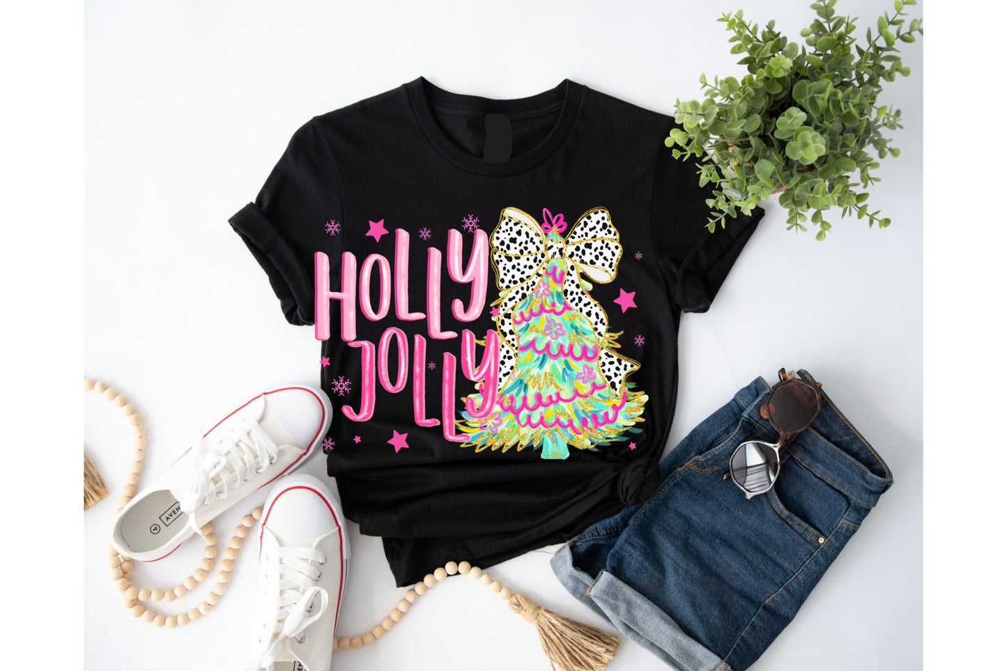 Holly Jolly colorful Tee/Sweatshirt