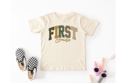 BTS Checkered Tee