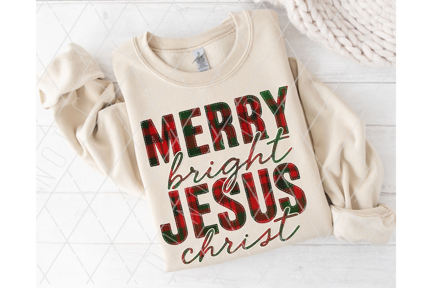 Merry Bright Jesus Christ