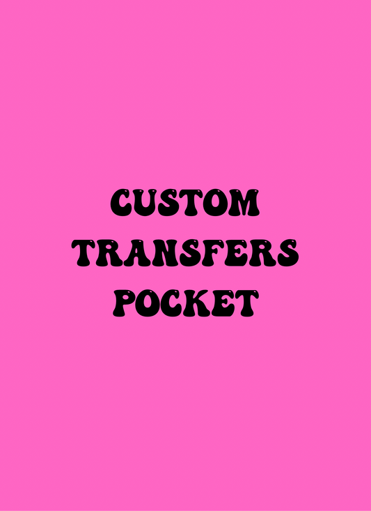 Custom DTF Transfer-Pocket