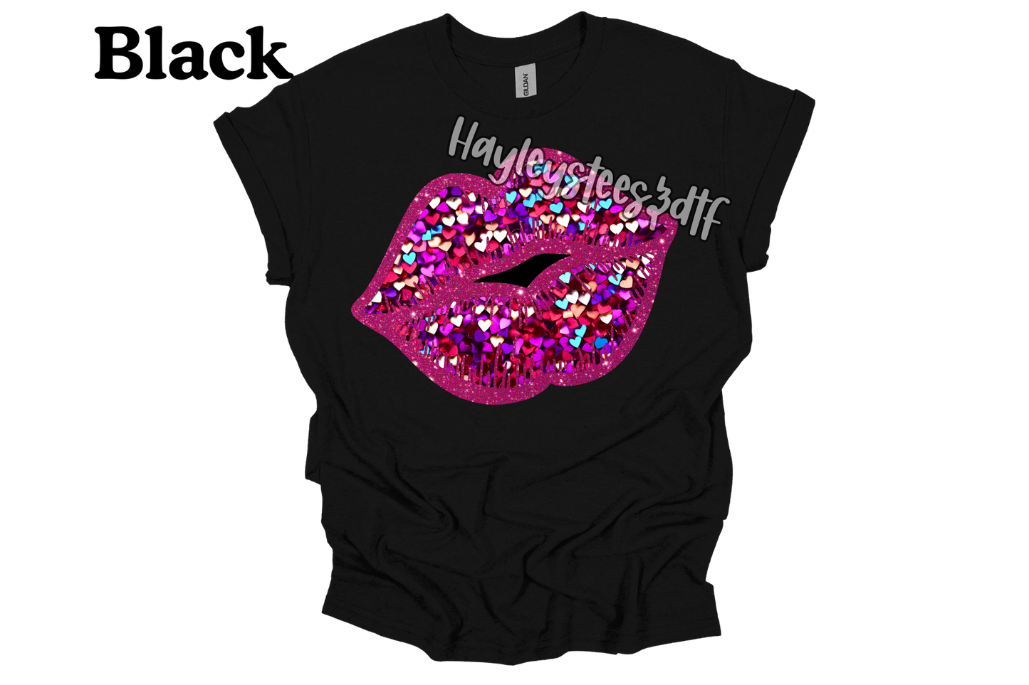 Sparkly Lips Shirt or Sweatshirt