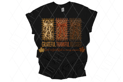 Thankful Grateful Blessed