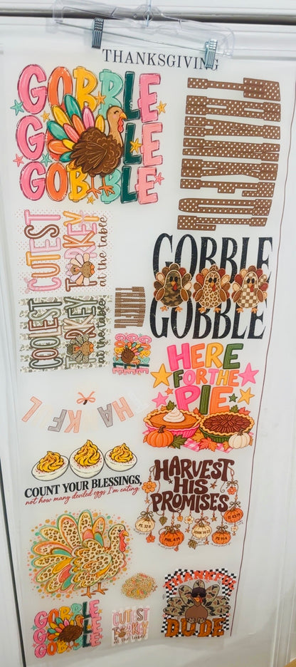 Thanksgiving premade gang 23 X 60