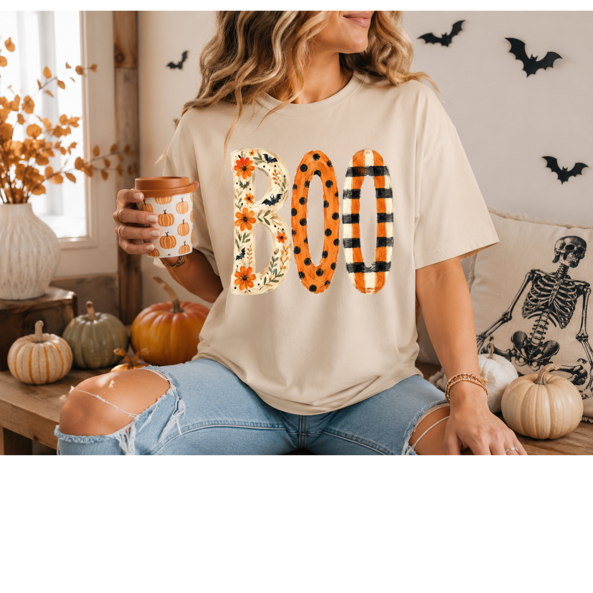 BOO SWEATSHIRT/TSHIRT