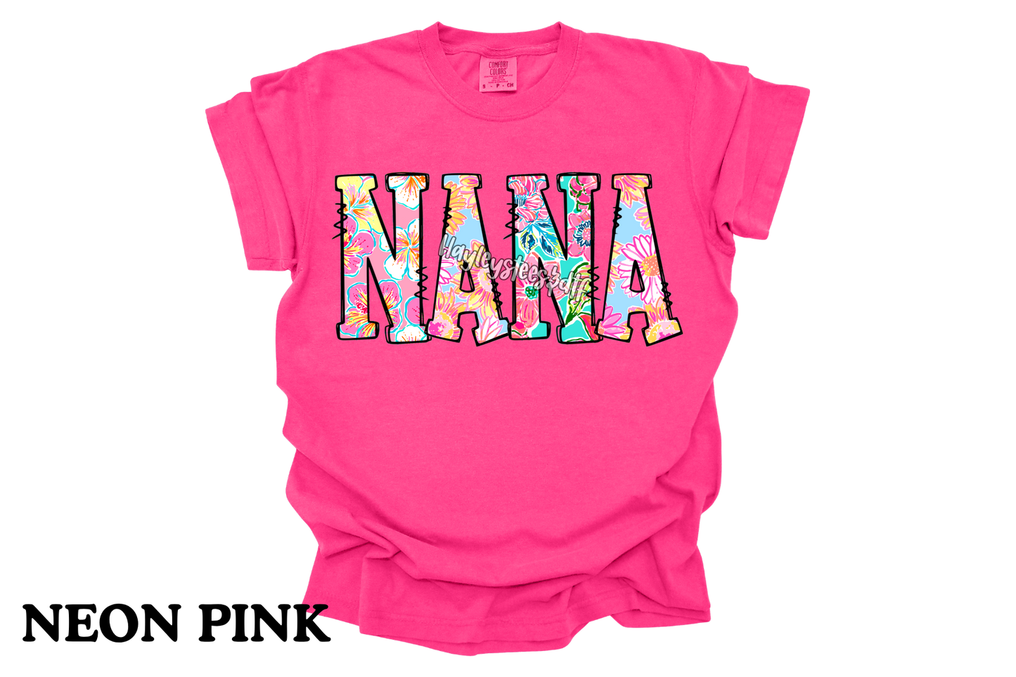 FLORAL NANA TEE
