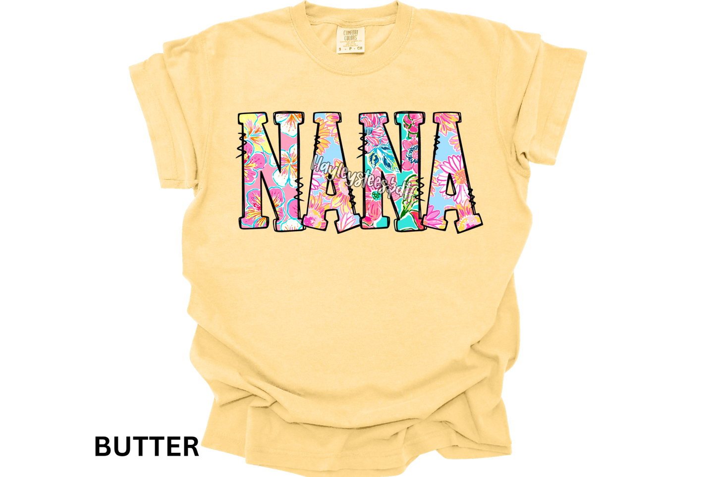 FLORAL NANA TEE