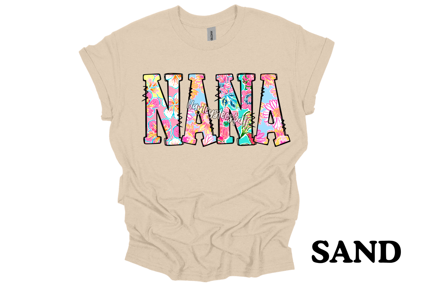 FLORAL NANA TEE