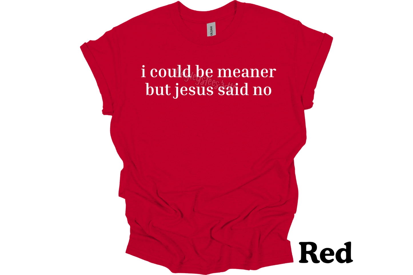 i could be meaner tee