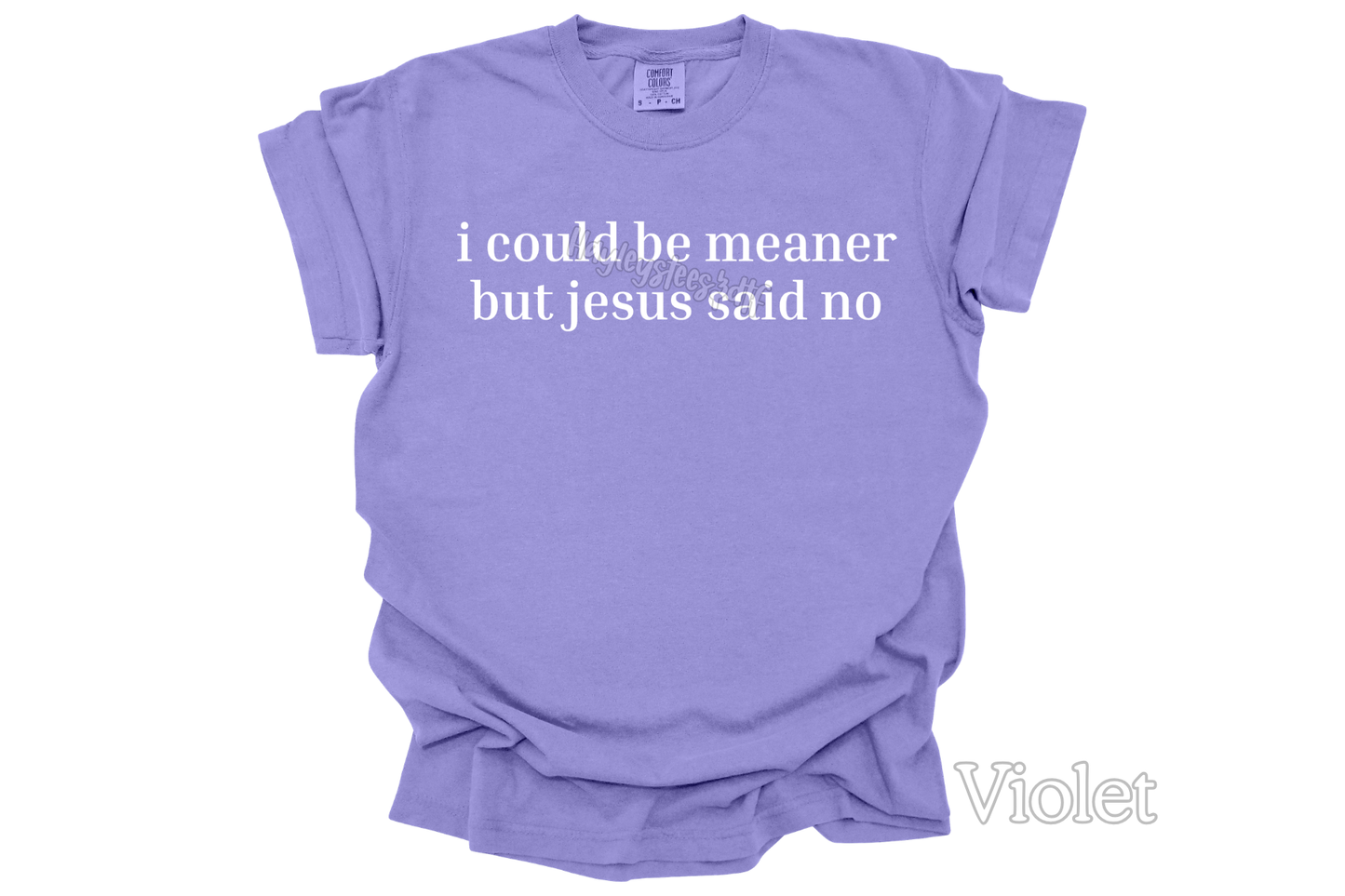 i could be meaner tee