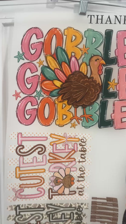 Thanksgiving premade gang 23 X 60